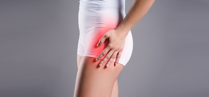 Patient suffering from Hip Pain in need of chiropractor in Cupertino